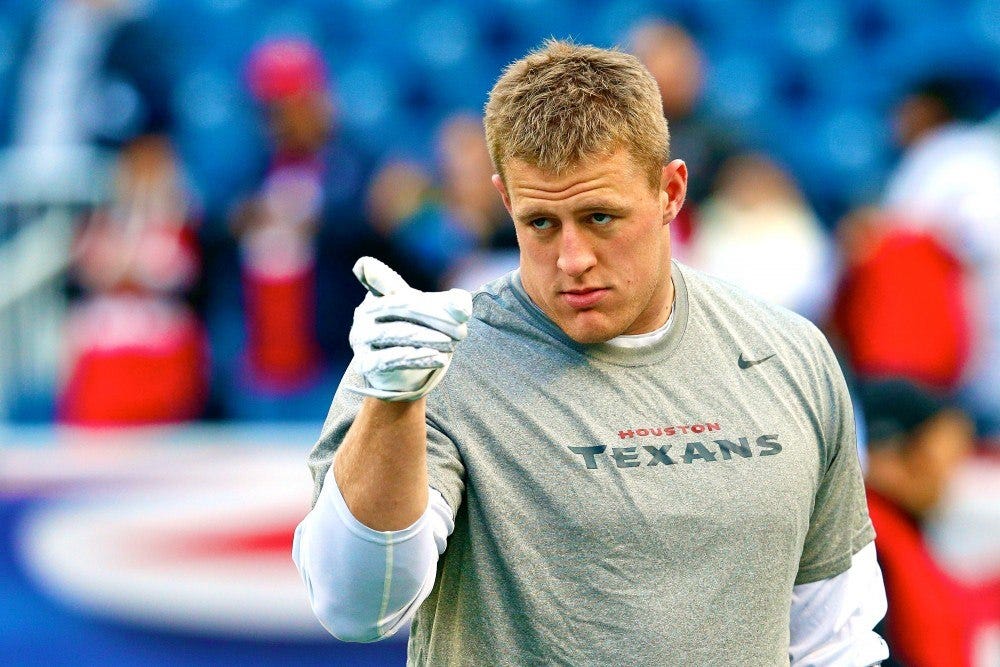 j.j. watt retirement may be sooner than expected 2016 images