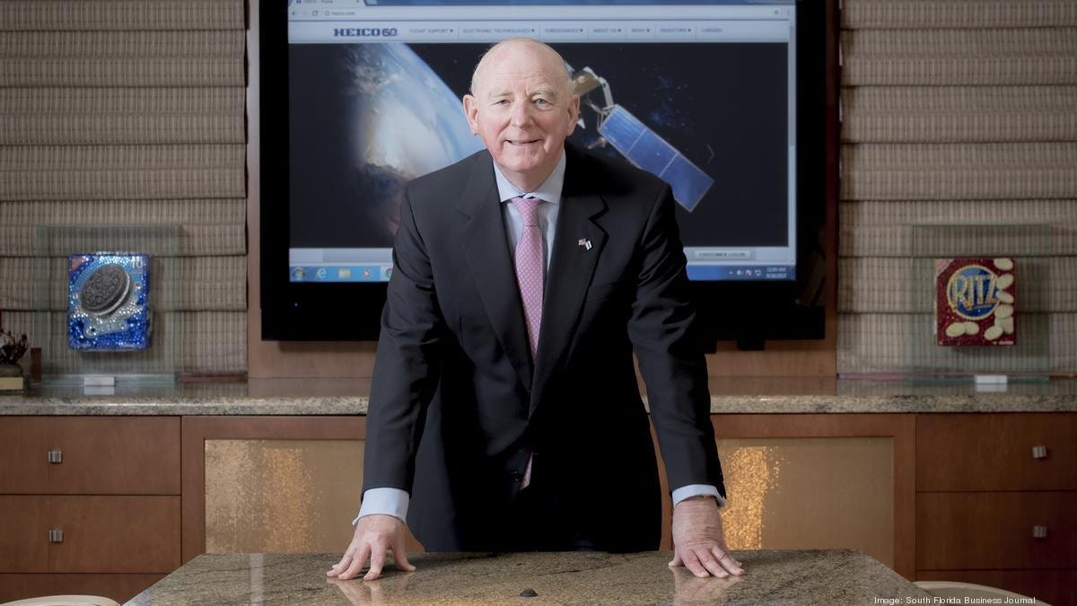 Heico's Laurans A. Mendelson Named Best CEO - Leader Tech Inc