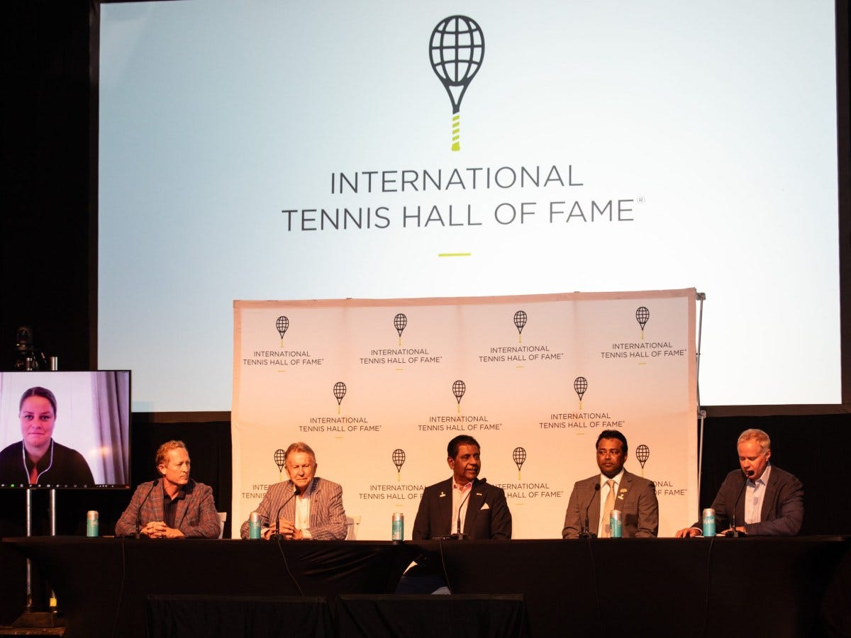 ITHF Inductees talked about their life stories, including some surprising connections among them in their press conference before the induction ceremony