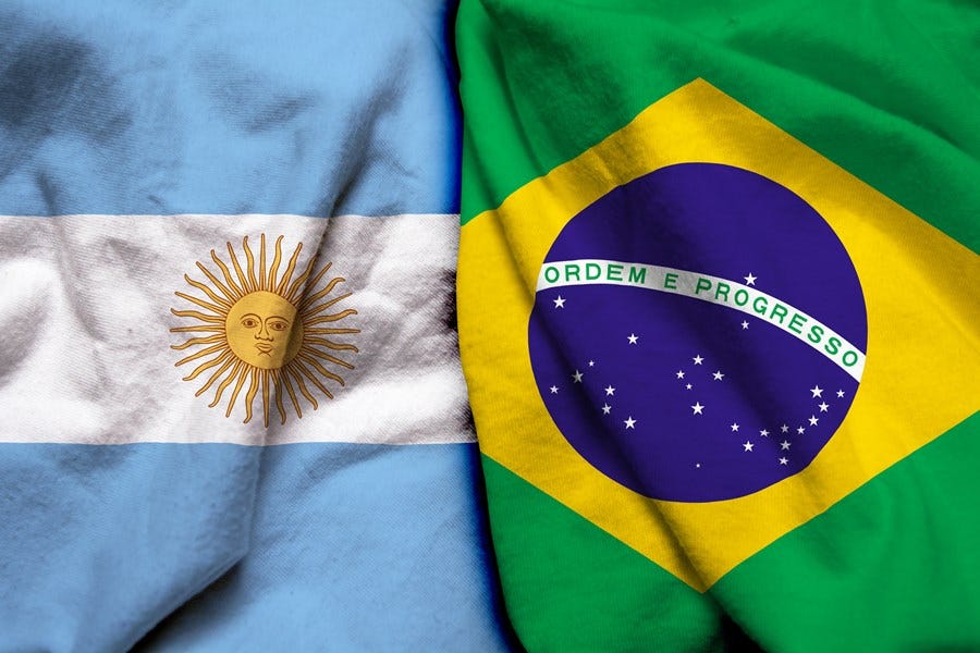 Brasileiros e argentinos pela liberdade