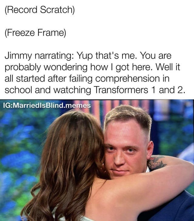 adding to the Jimmy memes : r/LoveIsBlindOnNetflix