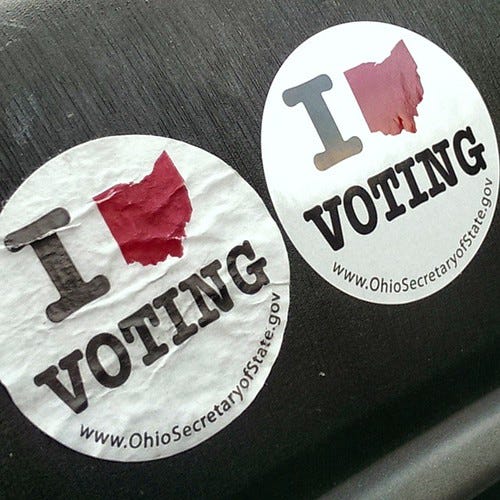 May 5, 2015 (Instagram) - I Ohio Voting