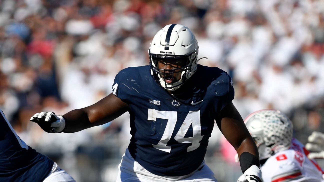 Top NFL draft prospect Olu Fashanu will return to Penn State - ESPN