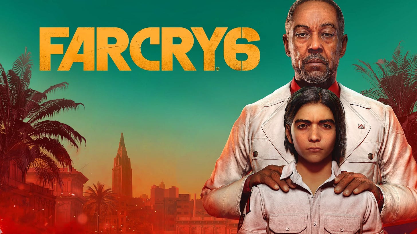 Far Cry 6: lançamento inclui É o Tchan, atores consagrados, rinha de galo e polêmica