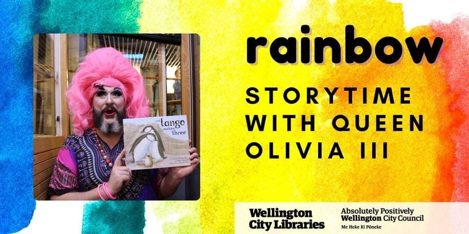 Rainbow Storytime with Queen Olivia III | Event in Wellington | AllEvents.in