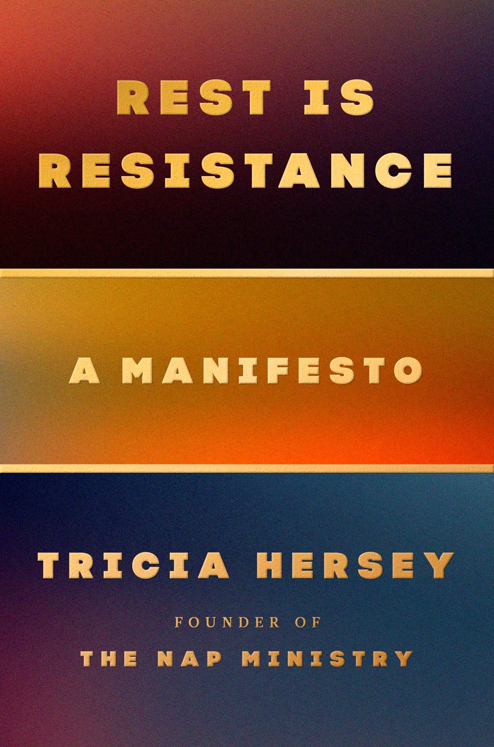 Cover of Rest is Resistance by Tricia Hersey