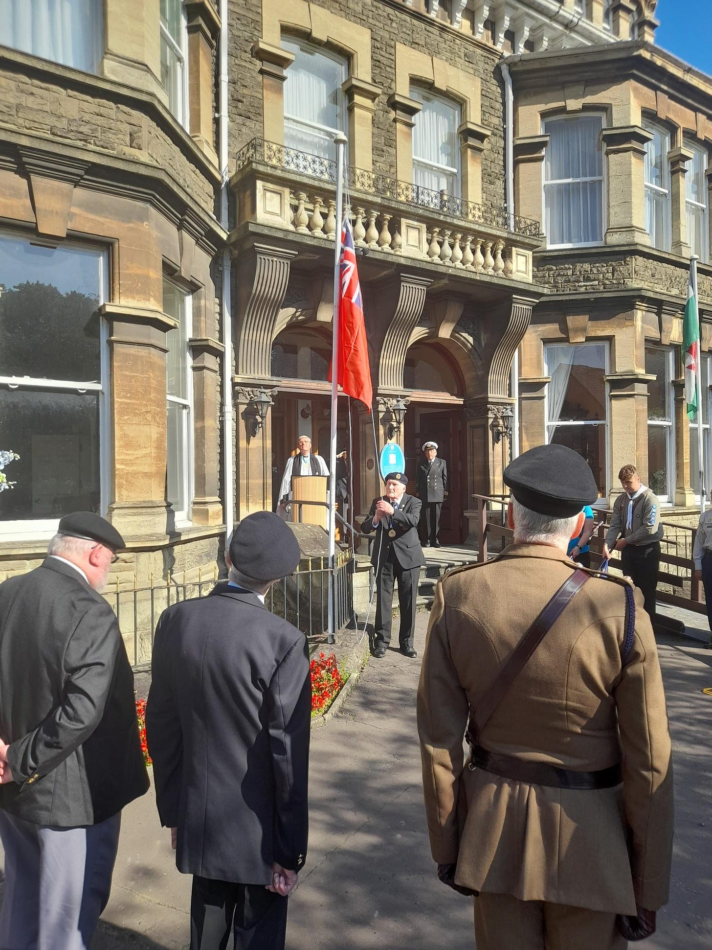 TONY MEADE RAISING THE RED ENSIGN