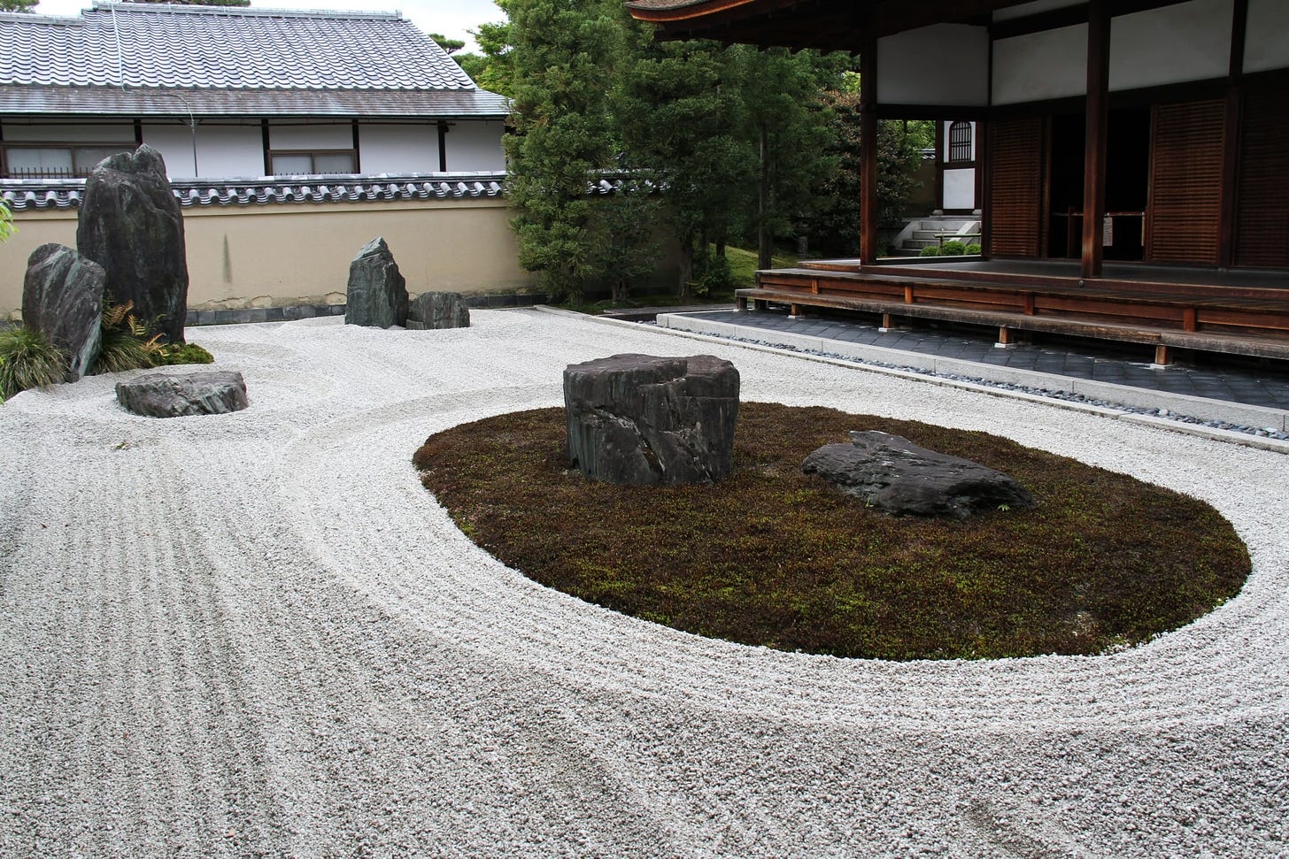 The garden in Daitokuji Tmple