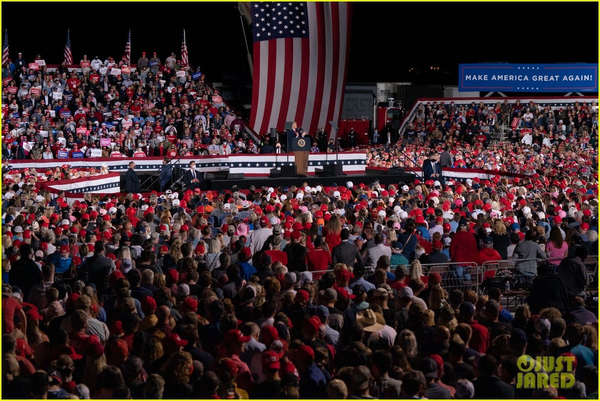 Full Sized Photo of donald trump rally in georgia 15 | Photo 4493591 | Just Jared