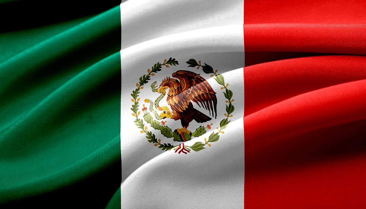 Bandera Mexicana, Bandera, México