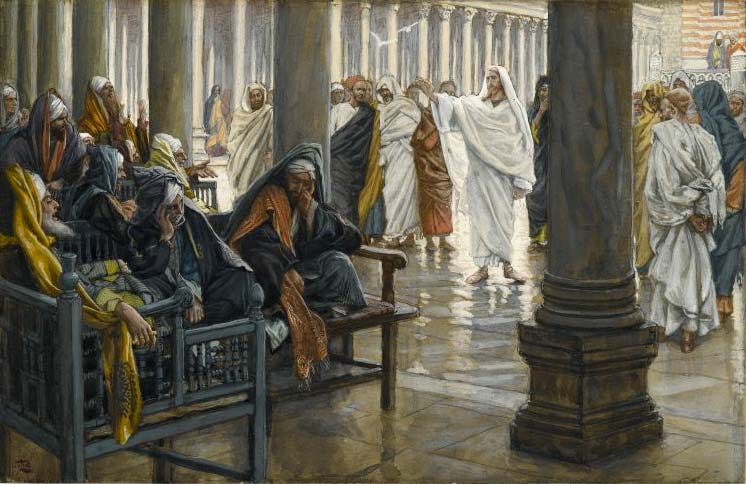 This image has an empty alt attribute; its file name is brooklyn_museum_-_woe_unto_you_scribes_and_pharisees_malheur_a_vous_scribes_et_pharisiens_-_james_tissot.jpg