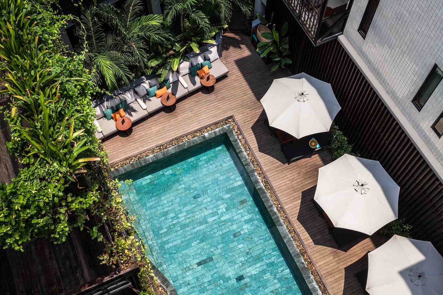 The Aviary Hotel pool