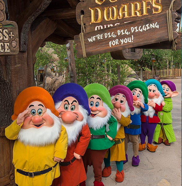 Seven Dwarfs Mine Train - D23