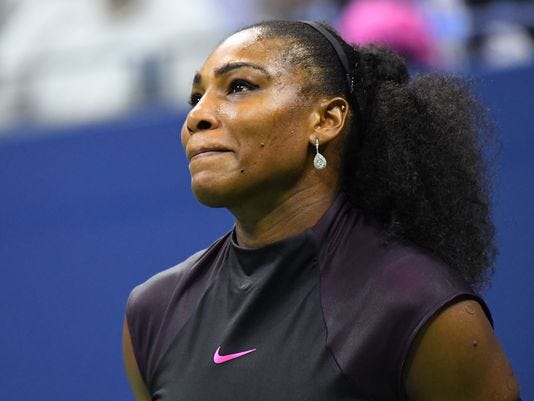 shoulder injury knocks serena williams out