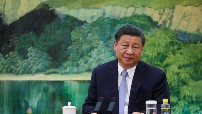 Le président chinois Xi Jinping, le 19 juin 2023 à Pékin