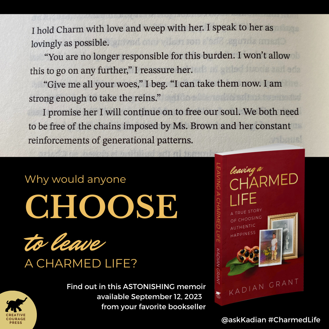 Buy today at Amazon - Leaving a Charmed Life by Kadian Grant