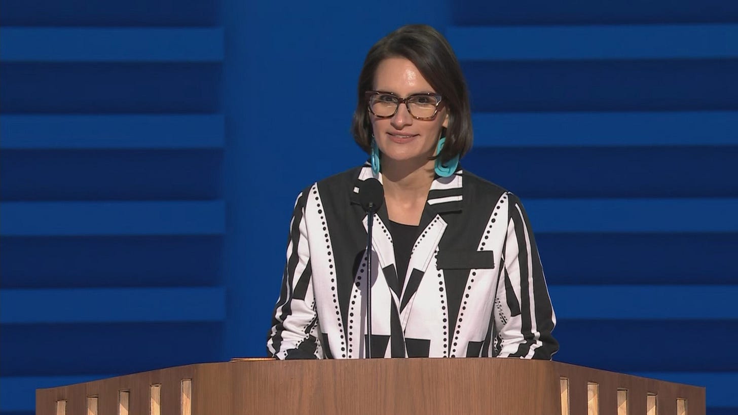 Minnesota Lt. Gov. Peggy Flanagan delivers DNC welcome remarks