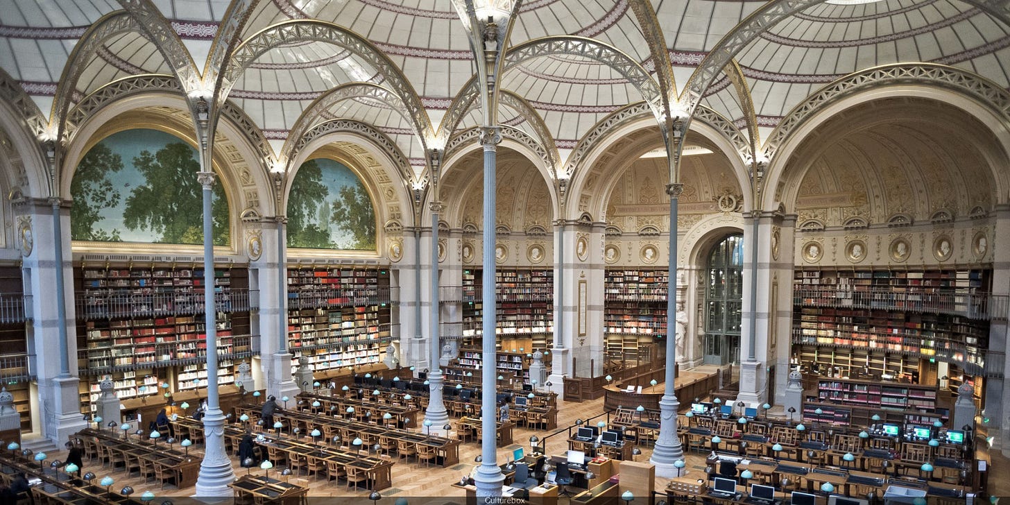 The Richelieu Library, historic birthplace of the BNF - Sortiraparis.com