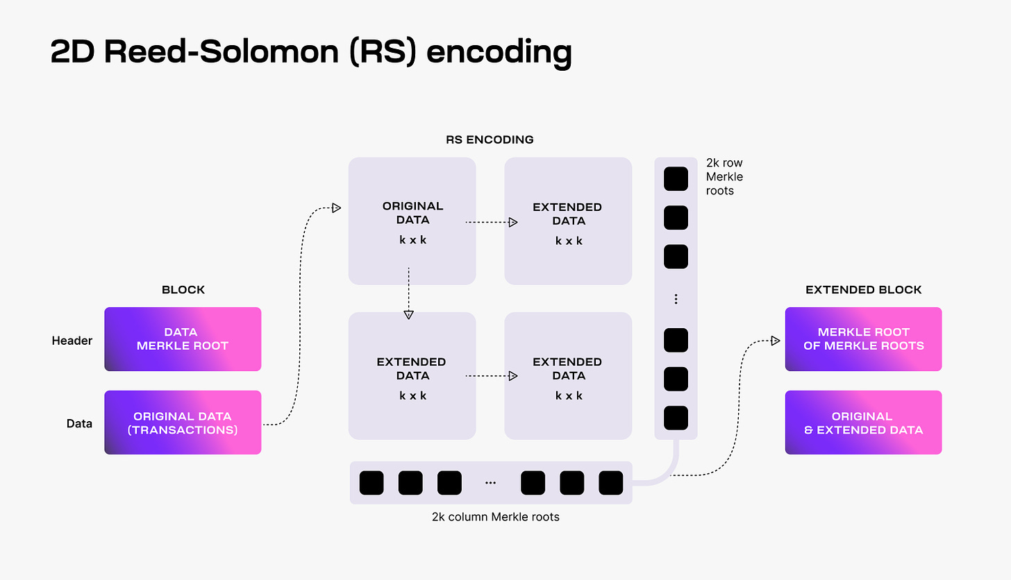 2D Reed-Solomon Encoding