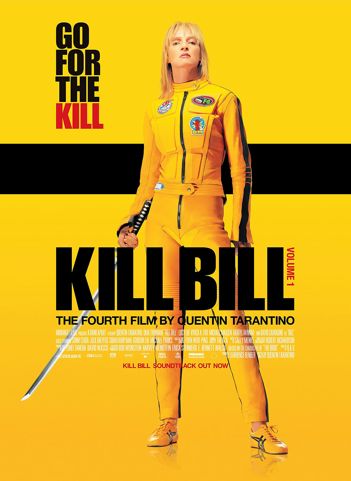 Kill Bill V.1 Movie Poster #01 24"x36" : Amazon.ca: Home