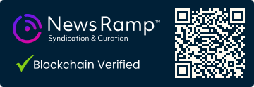 Blockchain Registration, Verification & Enhancement provided by NewsRamp™