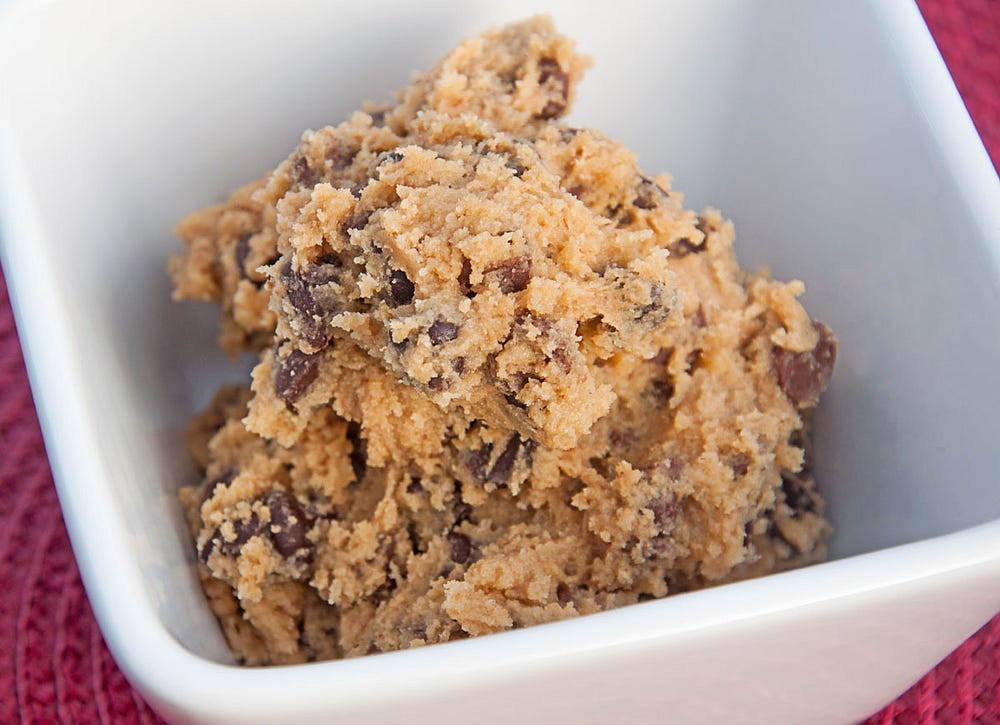 Chocolate chip cookie dough