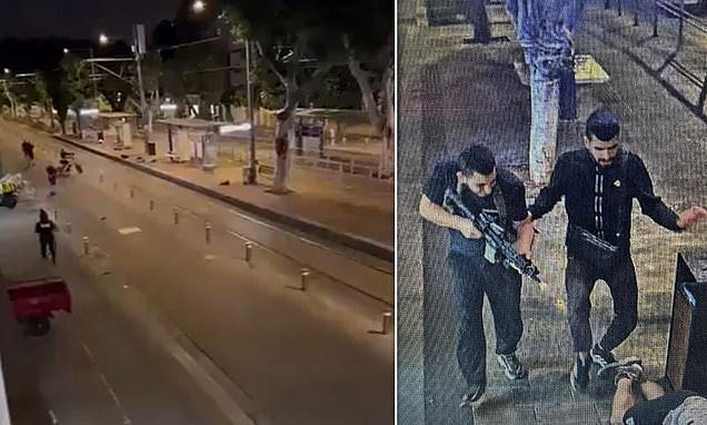 At least eight dead after gunmen open fire at Tel Aviv light-rail station in on-ground