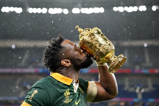Siya Kolisi hails departing South Africa coach Jacques Nienaber after World  Cup win: 'We love you' - Yahoo Sports