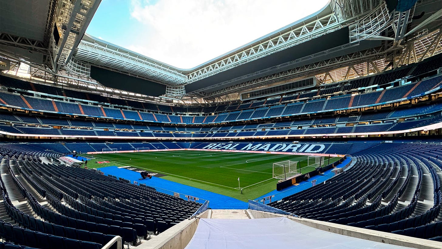 Real Madrid C.F. 🇧🇷🇵🇹 on X: "📍 Santiago Bernabéu #RealMadridRayo  https://t.co/9hhwWCgkz0" / X