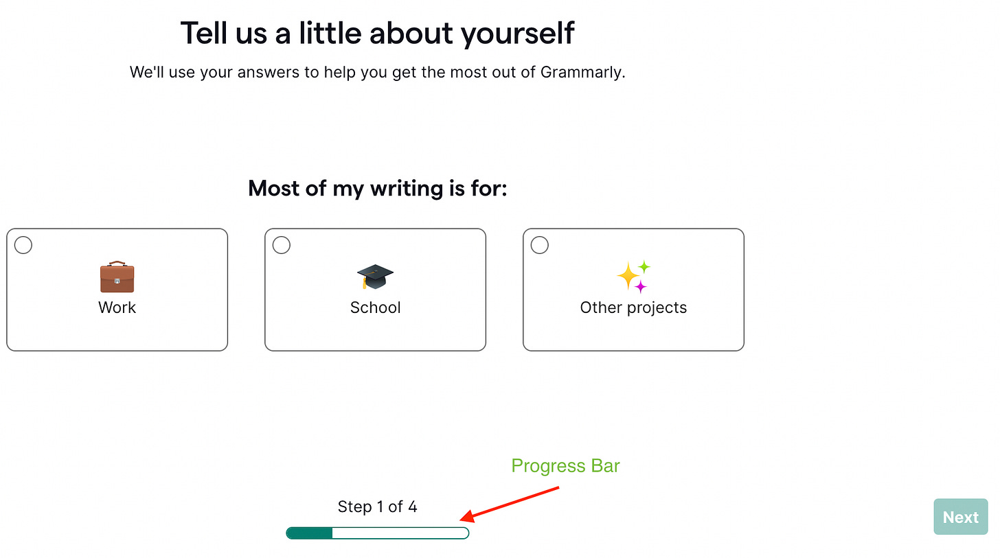 Grammarly User Onboarding Journey