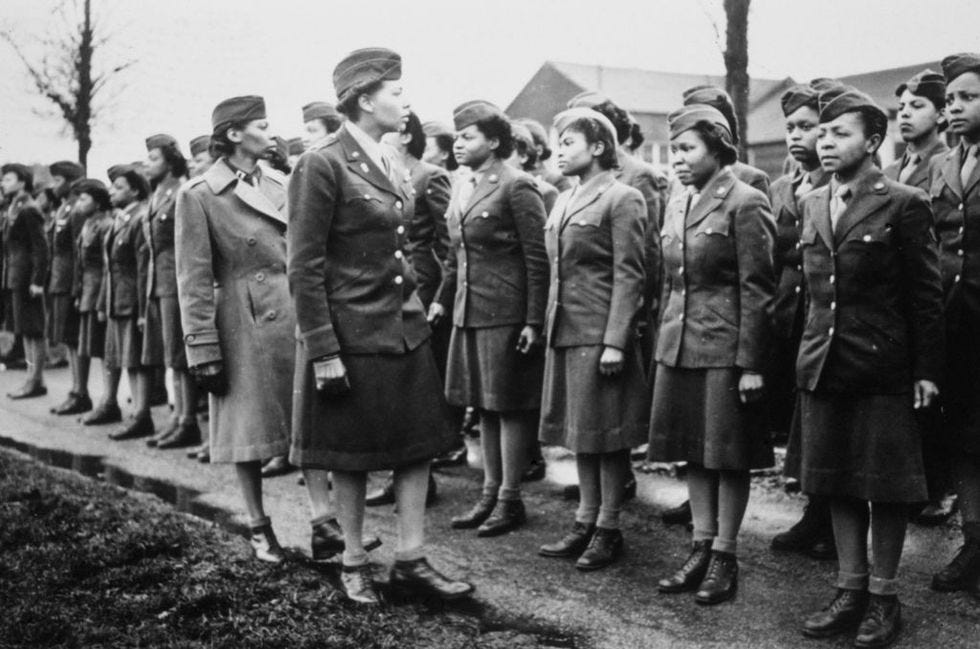 6888th central postal directory battalion, 1945 6888th central postal directory battalion, 1945