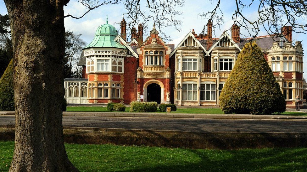 Bletchley Park codebreaker correspondence handed to archive - BBC News