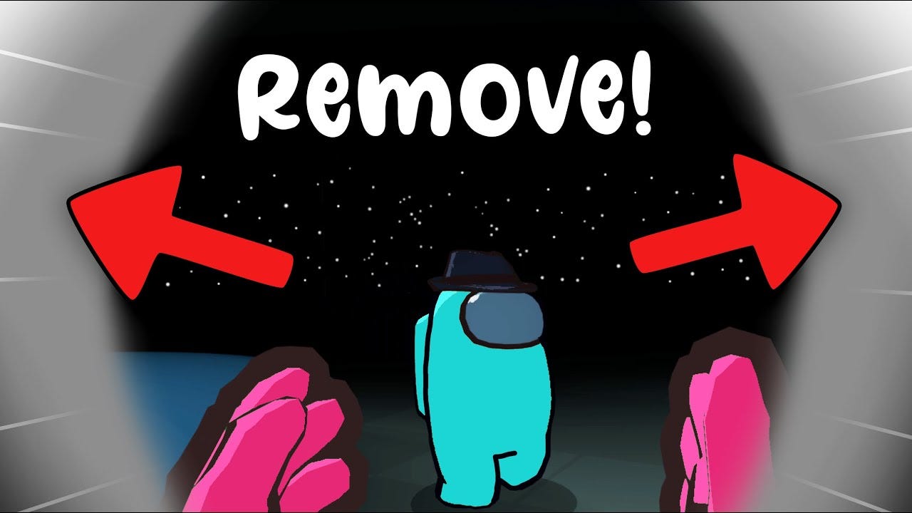 How to Remove the Vignette in Among Us VR - YouTube