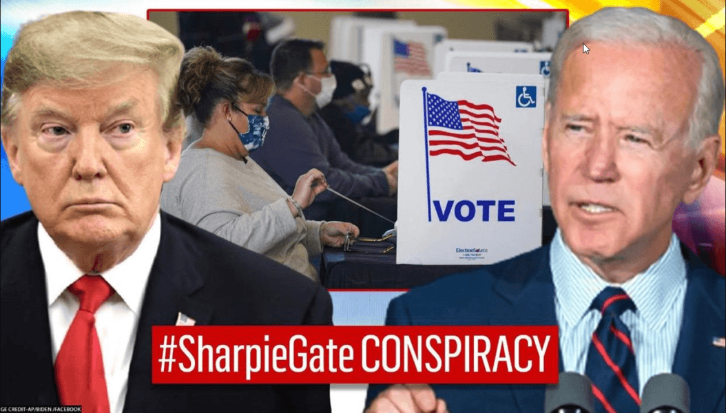 sharpiegate conspiracy from donald trump to joe biden not true