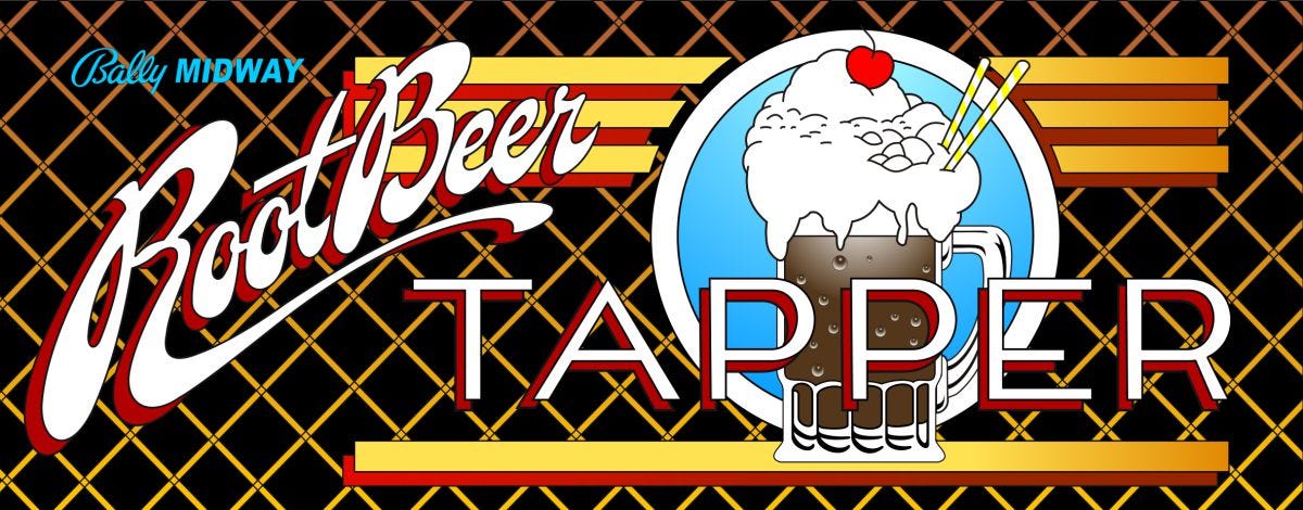 Tapper Rootbeer Arcade Marquee – Escape Pod Online