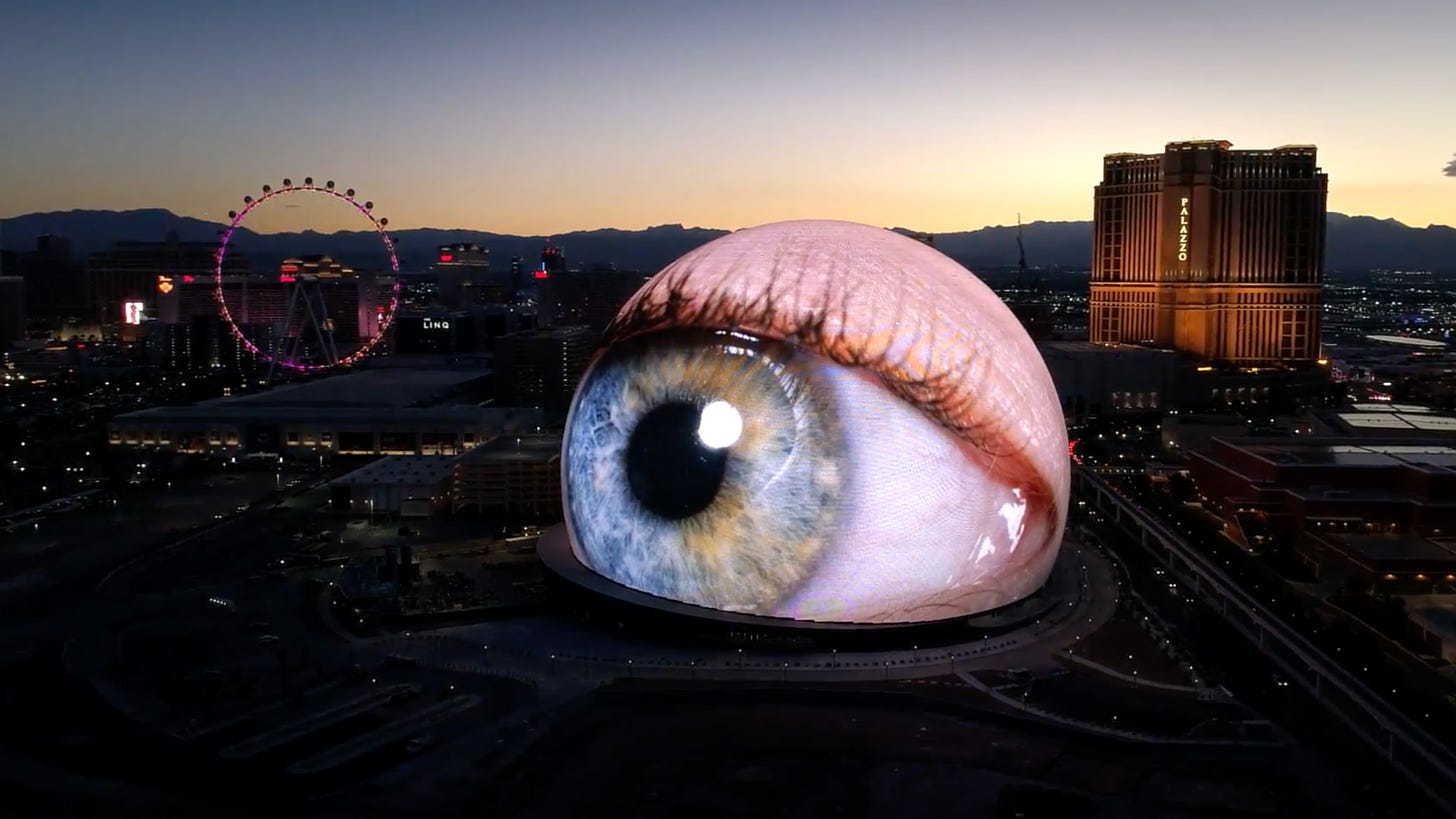 The Sphere in Vegas