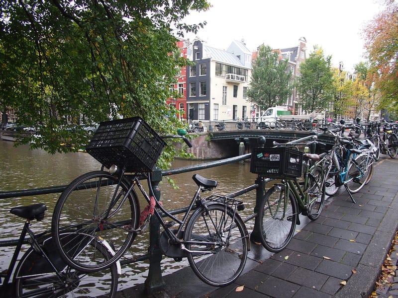 Bikes and Bridges - Amsterdam