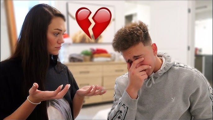 BREAK UP PRANK ON BOYFRIEND!! *HE CRIED*