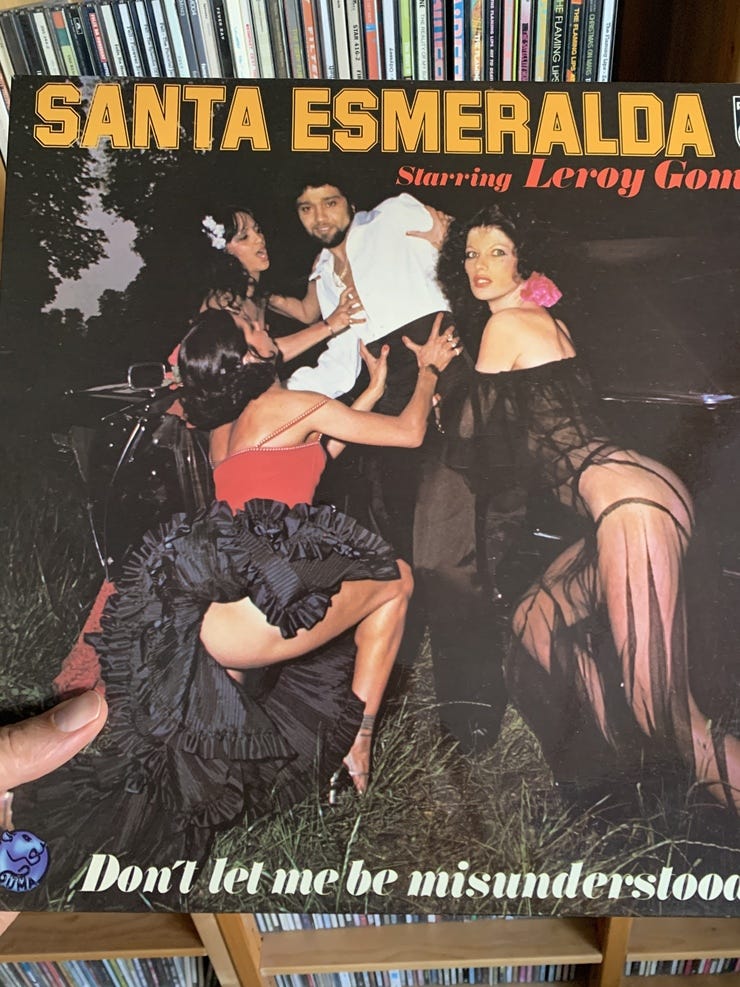 De LP van Santa Esmeralda's Don't Let Me Be Misunderstood uit 1977.