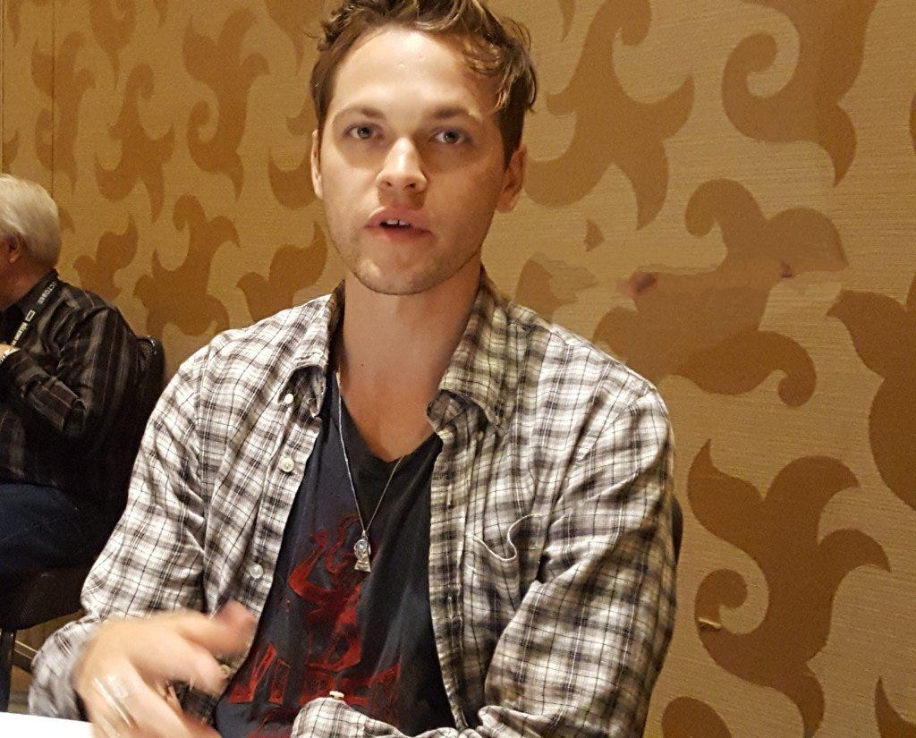 alex calvert supernatural mttg interview comic con