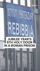 This week on Vaticano we travel to the Rebibbia prison in Rome to see the Holy Door Pope Francis will open as a sign for all prisons worldwide. #vaticano #jubileeyear2025 #popefrancis