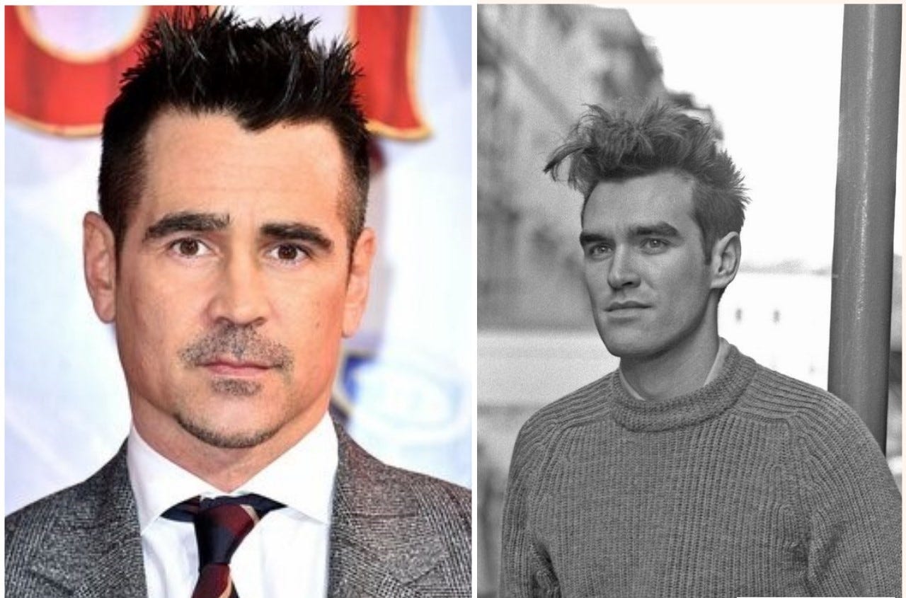 Colin & Morrissey side by side 