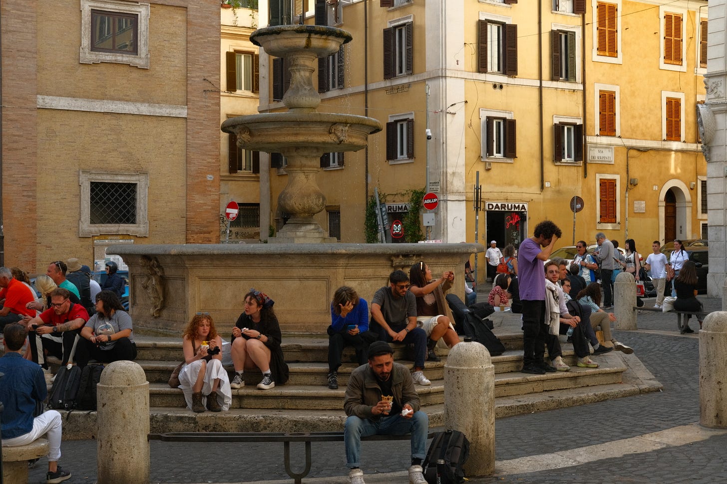 Seven free or budget friendly things to do and see in rome by food and travel writer Courtney Jill Bishop.