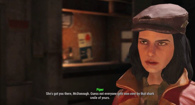 Fallout 4 companion guide: Piper – GameSkinny