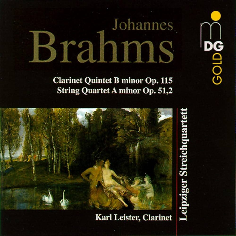 J. Brahms, Leipziger Streichquartett, Johannes Brahms, Ivo Bauer, Andreas  Seidel, Tilman B ning, Matthias Moosdorf, Karl Leister, Tilman Büning - ...