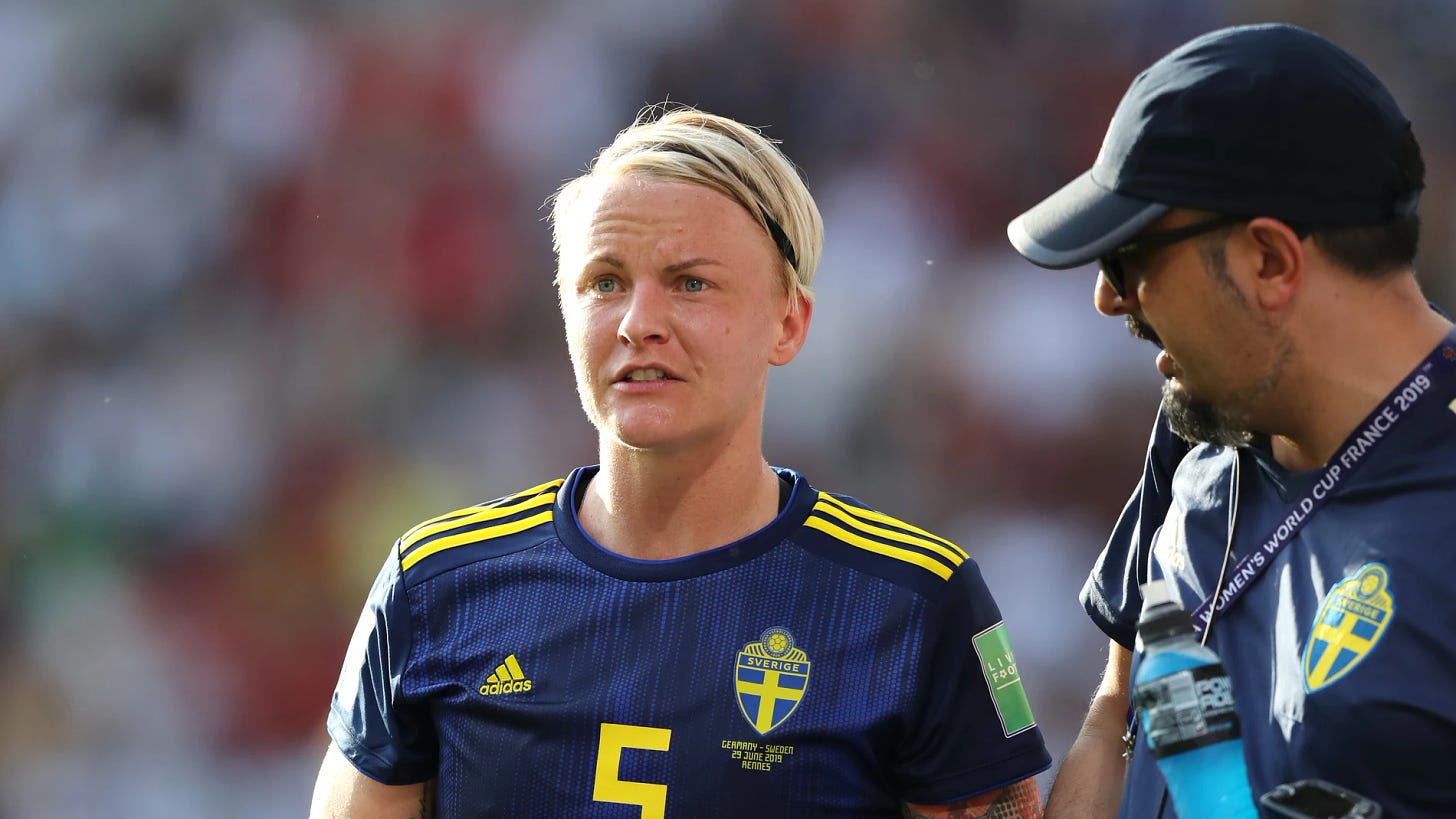 Las futbolistas de Suecia fueron obligadas a enseñar sus genitales en 2011