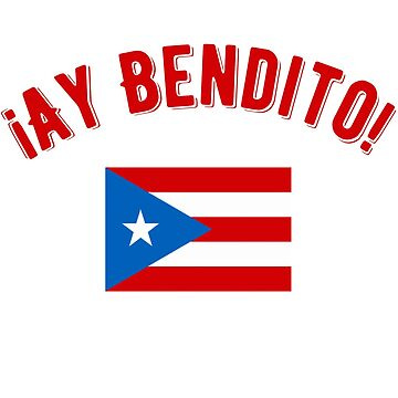 Ay Bendito" Sticker for Sale by LatinoTime | Redbubble