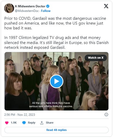 1997 clinton legalized tv drug ads