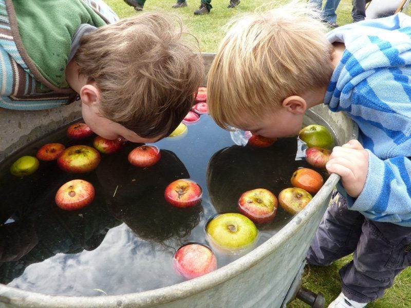 whole food bobbing for apples halloween