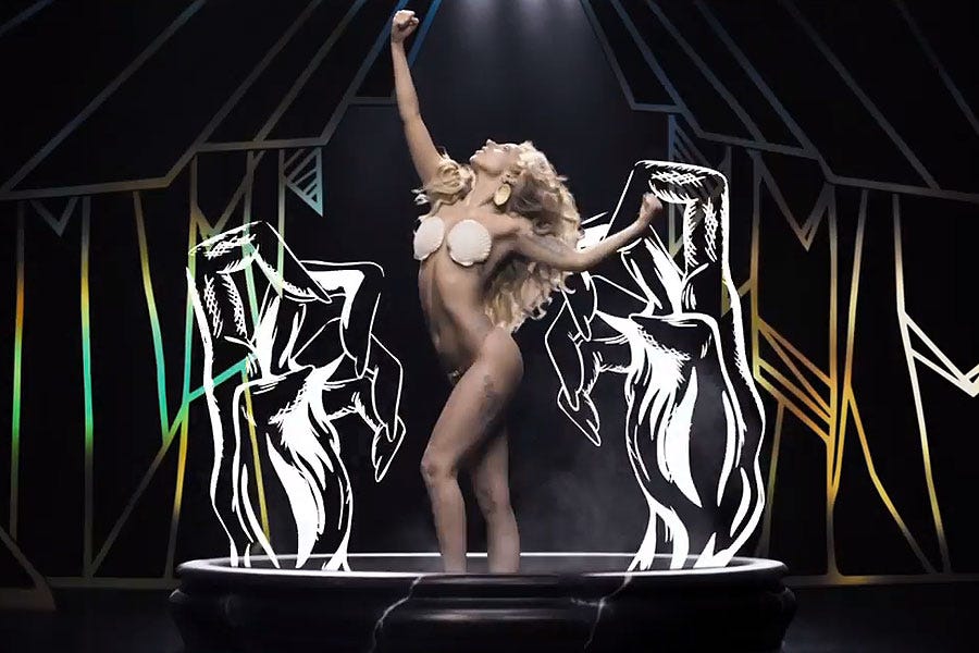 Lady Gaga's 'Applause' Video - 6 Of The Best Bonkers Moments